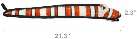 TUFFY® - 2 Pack Original : EEL : : Ultra Durable Plush Toy with Multiple Layers & Reinforced Seams, Washable and Floats, Original Construction