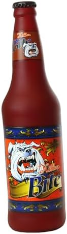 SILLY SQUEAKERS Tuffy Beer Bottle Dog Toy: Squeaky Dog Toy, Washable and Floats, Vinyl