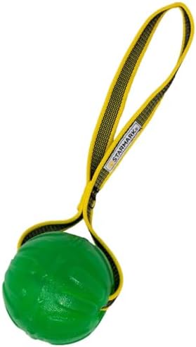 Starmark GripCord Chew Ball on Loop Md/Lg Dogs 3.25-in