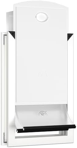 MAVRICPOWER Rust Proof Aluminum XL Dog Door for Door