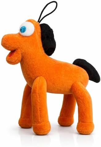 Multipet Small Gumby Stuffed Dog Toy with Squeaker | Gumby Dog Toy Plush Small | Green | 6" | Small/Medium Breed | Officially Licensed (6" - Plush Pokey)