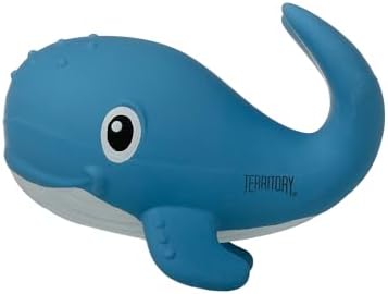 Sea Squeaker Natural Rubber Animal Dog Toy for Small Medium Large Dog Toy, Whale
