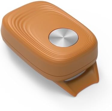 Automatic Pet Door Collar, Compatible with MS-5, Sunset Orange,2PK