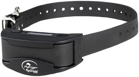 SportDOG NoBark Premium Bark Collar | Silent Partner Bark-Only Detection, Static, 3 Training Modes, Rechargeable, Waterproof, Lightweight, Dogs 8 lb+, 5-22 in