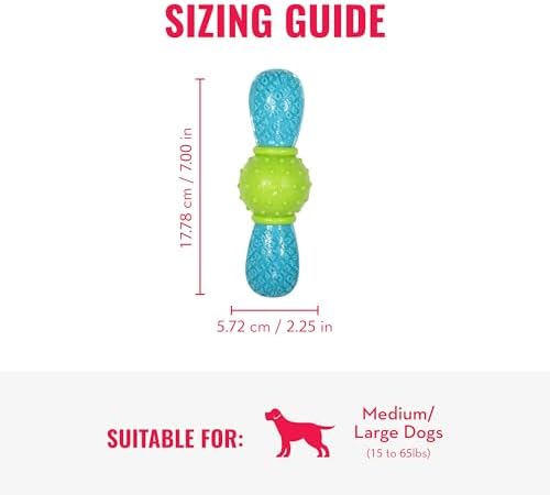 KONG CoreStrength Bow Tie Bone, Dental Chew Toy, for Medium/Large Dogs