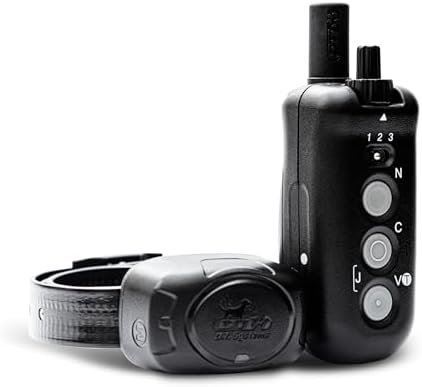 DT SYSTEMS DD700 D.O.G. Director 700 Waterproof Remote Dog Training E-Collar, 700-Yard Range, 10 Stimulation Levels, Vibration Assist & Beeping Tone