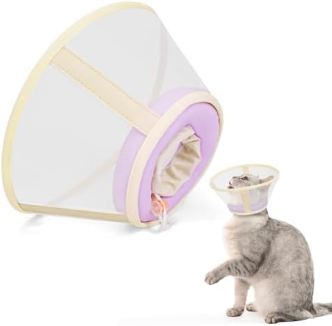 Breathable Mesh Cat Recovery Cone Elizabethan Collar