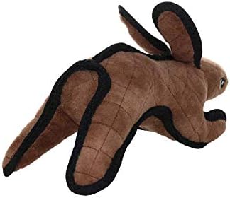 TUFFY® : 2 Pack Rabbit Dog Toy: Ultra Durable Plush Toy with Multiple Layers & Reinforced Seams, Washable and Floats, Original Construction
