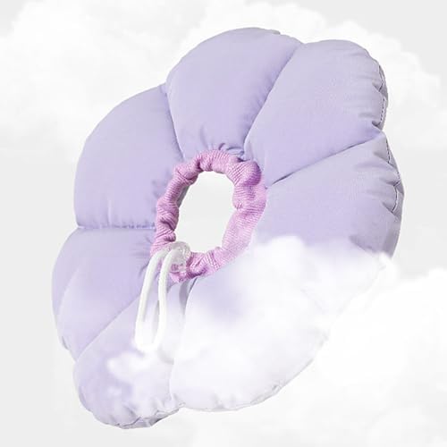 Adjustable Cat Cone Collar Flower Shape Soft and Recovery for Home Use 1