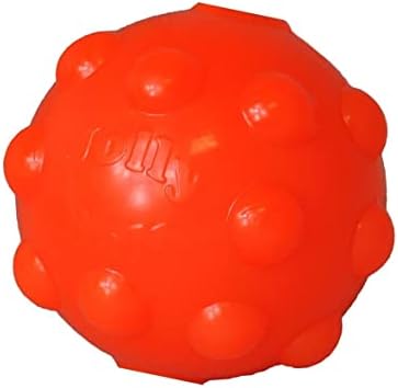 Jolly Pets Jolly Jumper Bouncing Treat Dog Ball, 4 in Large, Glow