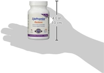 EyePromise Restore Eye Health Supplement - 60 Softgels, 30-Day Supply - Omega 3 Supplement with Zeaxanthin, Lutein, Fish Oil, EPA, DHA & Vitamins for Eye Health