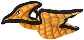 TUFFY® 6 Pack Lobster Dinosaur Rabbit Gear Ring Bear 3Way Tug Dog Toys