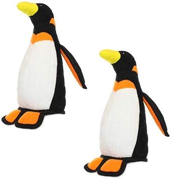 TUFFY® - 2 Pack Original : Penguin Dog Toy : : Ultra Durable Plush Toy with Multiple Layers & Reinforced Seams, Washable and Floats, Original Construction