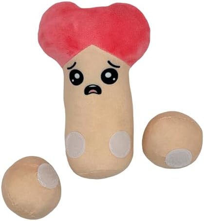 Dick and Balls Dog Toy Funny Adult Joke Stuffed Penis Chew Toy