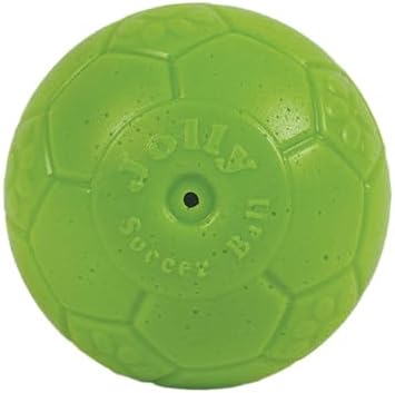 Jolly Pets Mini Soccer Ball Dog Toy, 4 in, Green Apple - Durable