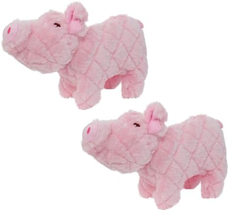 Tuffy® - Mighty® 2 Pack Piglet Ultra Durable Plush Dog Toy