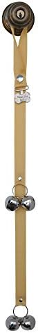 PoochieBells the Original & Trusted Housetraining & Potty Time Dog Doorbell for Loving Dog Families Since 2005. A clear, pleasant and easy way for your family to know when its potty time for your furry best friend. All PoochieBells are individually han...