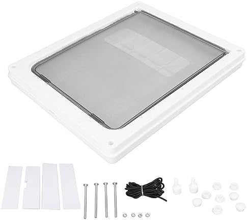 GLOGLOW Automatic Cat Door with 4 Way Locking and Screw Fixing for Dog Proof Pet Food Guard Indoor Use (S)