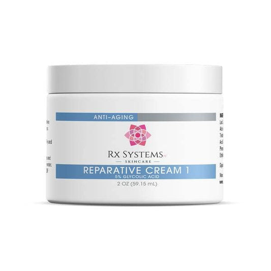 PF Reparative Cream 1, Anti-Aging Cream for Sensitive Skin, with 5% Glycolic Acid