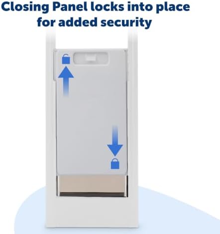PetSafe Sliding Glass Pet Door, 1 Piece, XL Dogs to 220 lb, White