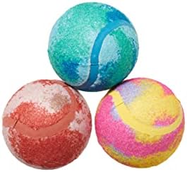 BarkBox Bath Bomb 3-in-1 Interactive Rubber Dog Toy Balls - for Dogs