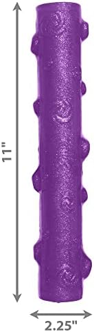 KONG - Squeezz Crackle Stick - Strong Indoor/Outdoor Dog Toy (Assorted Colors) - For Large Dogs