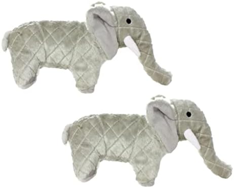 MIGHTY Tuffy 2 Pack Elephant Dog Toys