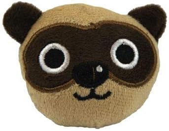 Marshall Plush Ferret Face Toy – Soft Crinkle Toy for Ferrets & Small Pets – Interactive, Lightweight, and Enrichment-Focused Companion