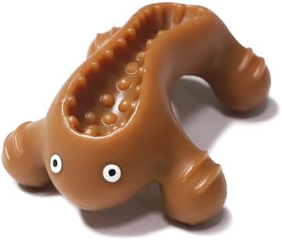 Dog Toys for Aggressive Chewers Large Medium Breed, Interactive Treat Dispensing Chew Toy, Indestructible Tough Nylon Teething Bones to Keep Dogs Busy