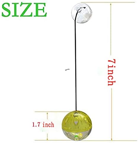 6 Pack Bearded Dragon Toys Balls Bell,Bearded Dragon Accessories,Fit for Lizard Small Reptile Habitat Terrarium Tank