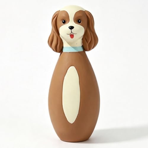 Mikivery Dog Chew Toys Tough Squeaky Latex Toy, for Aggressive Chewers