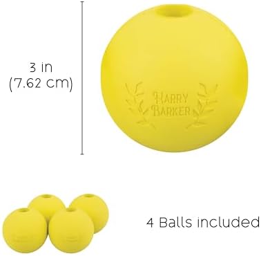 Harry Barker Rubber Balls and Rubber Chew Stick for Dogs