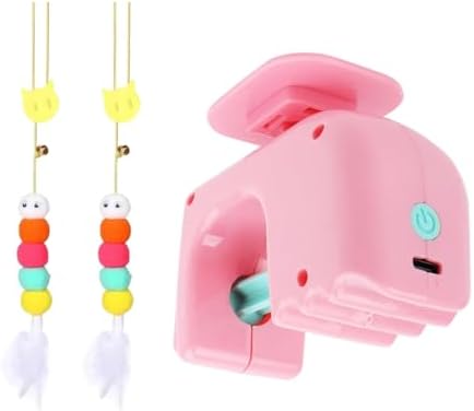 Smart Interactive Teaser Auto Retractable Hanging Door Mounted Entertainment for Active Felines Fitness Hanging Door Puss Teaser