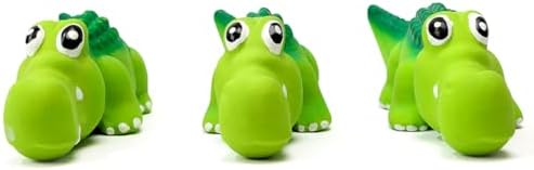 Squeaky Dog Toys for Medium Dogs, Soft Latex Squeaky Dog Ball, Cute Funny Squeak Crocodile Pet Toys