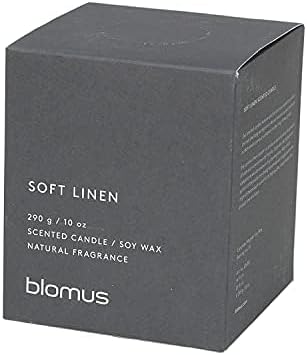 Blomus Fraga Scented Candle Magnet L Soy Wax Candle in Concrete Look,Medium