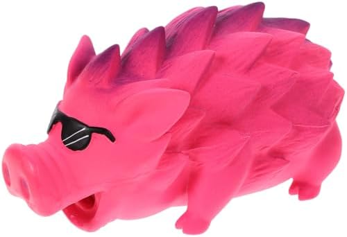 BESTOYARD Squeaky Dog Toy Interactive Puppy Chew Toy for Teeth Cleaning Tooth Molding Pet for Small and Large Dogs Bite Resistant 8.26 X 3.93 X 3.54 in 1 Pack