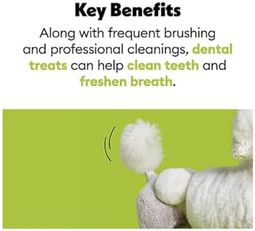 Wiggles & Wags Dental Chews for Large Dogs, Pumpkin Flavor, 12 Ounces with DN Essentials Bone Shaped Dispenser & Roll