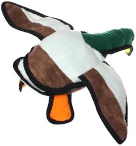 TUFFY® : Duck Dog Toy: Ultra Durable Plush Toy with Multiple Layers & Reinforced Seams, Washable and Floats, Original Construction