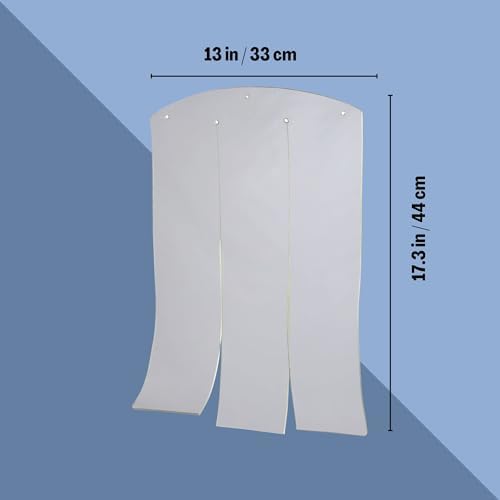 Trixie Vinyl Dog Door Flap, Fits 12.75 x 16.5-in Wooden Dog House Opening, Replacement Doggie Door Curtain Flap for Wooden Doghouses