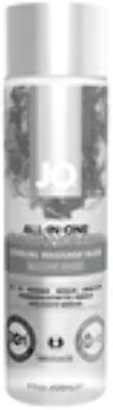 System Jo Sensual Massage Oil, Unscented, 4 Ounce Bottle