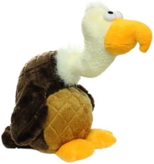 MIGHTY- Safari Vulture - Squeaker-Multiple Layers. Made Durable, Strong & Tough. Interactive Play Dog Toy (Tug, Toss & Fetch). Machine Washable & Floats