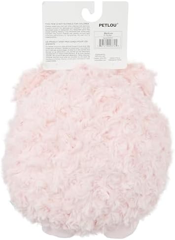 Pet Lou Pig Ball, Pink, 8-inches Height, Squeak Toy, Plush, Pet Toys and Supplies