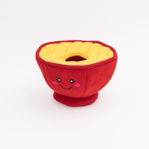 ZippyPaws Burrow Interactive Dog & Puppy Toys for Boredom - Ramen Bowl