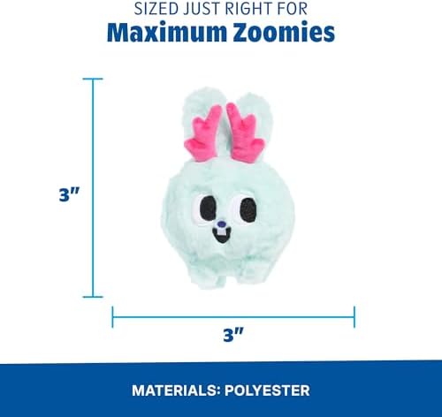 BarkBox Jack Jackalope Dog Toy - Toy for Small Dogs