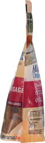 Milo's Kitchen Chicken & Apple Sausage Slices Dog Treats, 18 Oz. Bag (Pack of 4)