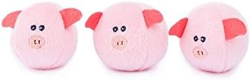 ZippyPaws ZP844 Miniz Bubble Pigs Squeak Toy