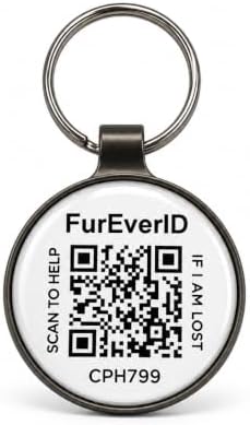 FurEverID Monarch Daisy Smart OR Pet ID Tag