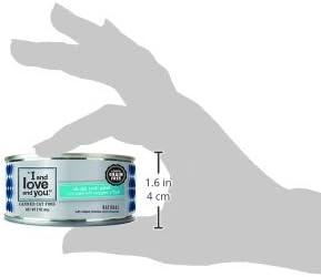 I and love and you Wet Cat Food - Oh My Cod Pâté - Cod Recipe, Grain Free, Filler Free, 3oz Pack of 24 Cans | Grain-free cod recipe pate. Pure real meat with no fillers.