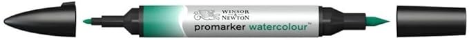 Winsor & Newton ProMarker Watercolor Marker, Phthalo Green