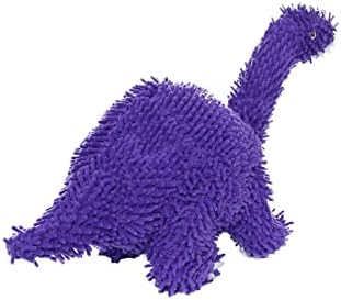 MIGHTY Tuffy Microfiber Medium Ball Brachiosaurus Dog Toy